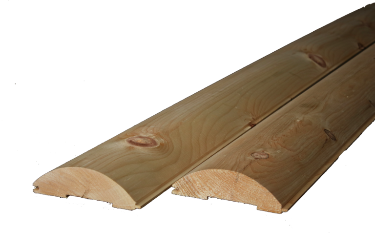 3"x8" Tongue and Groove Log Siding Heartwood Log & Lumber, LLC
