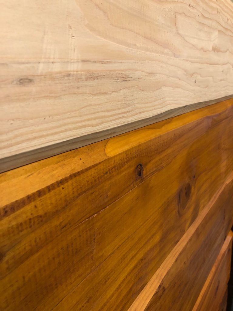 Teton 10" wide, random lengths Heartwood Log & Lumber, LLC